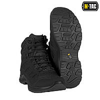 M-Tac мужские черные тактические ботинки летние армейские полевые берцы Iva Black 36