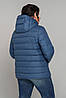 Двостороння куртка прямого силуету  Мічіган 48-58,джинс, фото 3