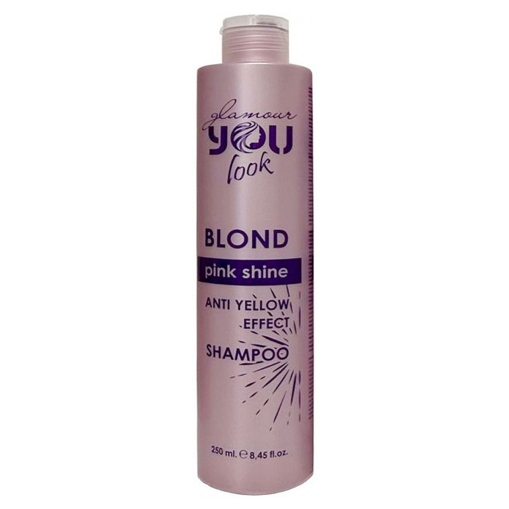 Шампунь для нейтралізації жовто-помаранчевих відтінків You Look Professional Pink Shine 250 мл (8052141520680)