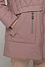 Куртка прямого силуету Лана,52-62,бежевий, фото 5