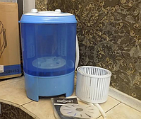 Мини стиральная машинка OneConcept с отжимом Портативная стиральная машина (Стиральная машина полуавтомат)