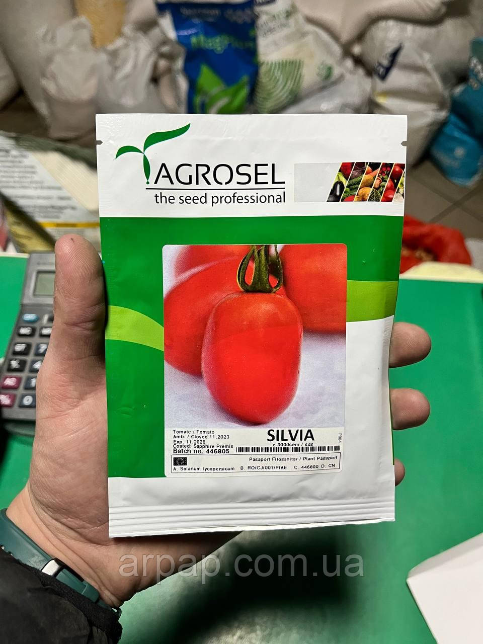 Насіння томатів Сільвія - 3000 шт, фото 1