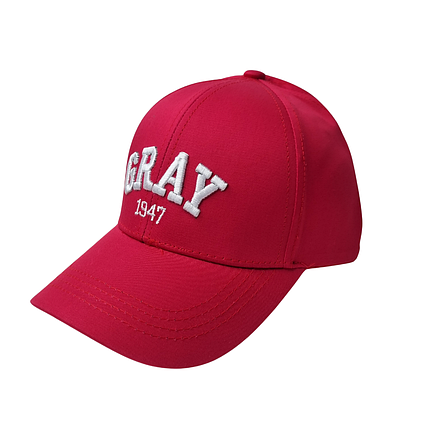 Бейсболка Gray червоний, фото 1