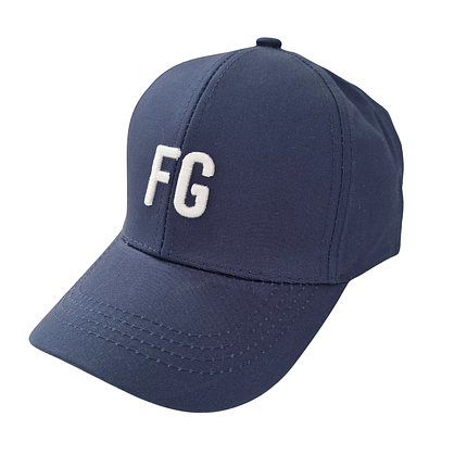 Бейсболка дитяча з вишивкою FG для хлопчика або дівчинки котонова регульована 53 55 см 6 8 років, фото 3