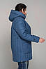Куртка напівприталеного силуету,Детройт,50-60,джинс, фото 3