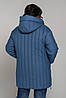 Куртка напівприталеного силуету,Детройт,50-60,джинс, фото 4