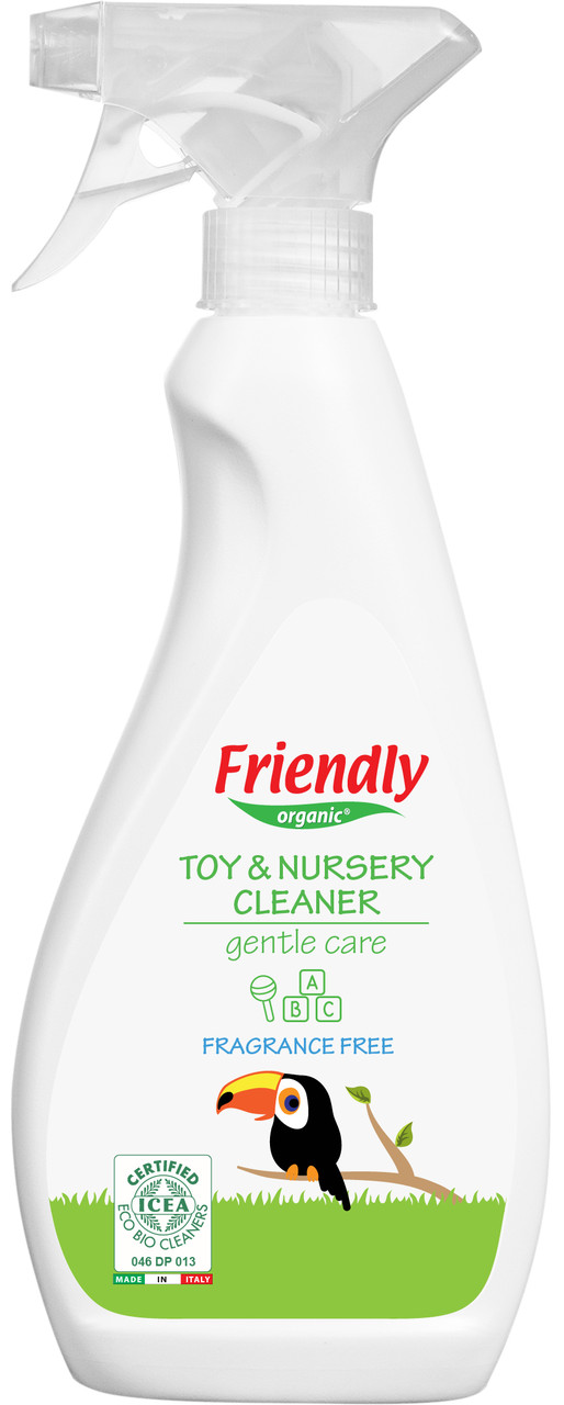 Органічний очищуючий засіб для дитячої кімнати та іграшок Friendly Organic 500 мл.