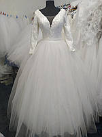 Свадебное платье 42-44-46 размера, цвет шампань