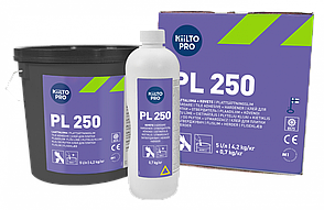 Двухкомпонентный полиуретановый клей для плитки KIILTO PL-250, 5 л + 750 мл