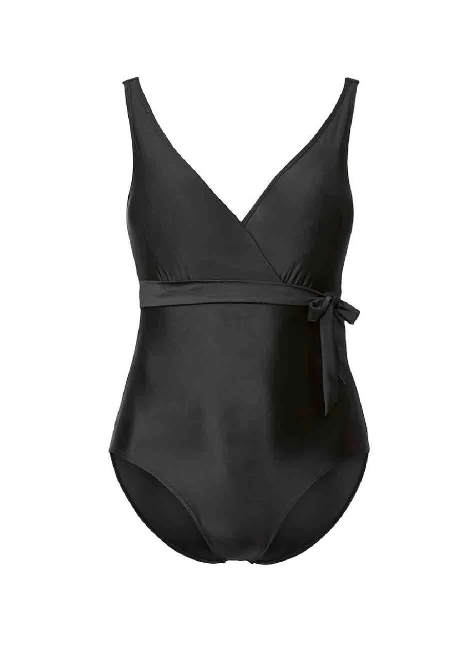 Купальник суцільний жіночий чорний