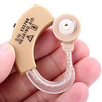 Якісний завушний слуховий апарат для літніх людей, потужний аккамуляторний вушний апарат, підсилювач слуху
