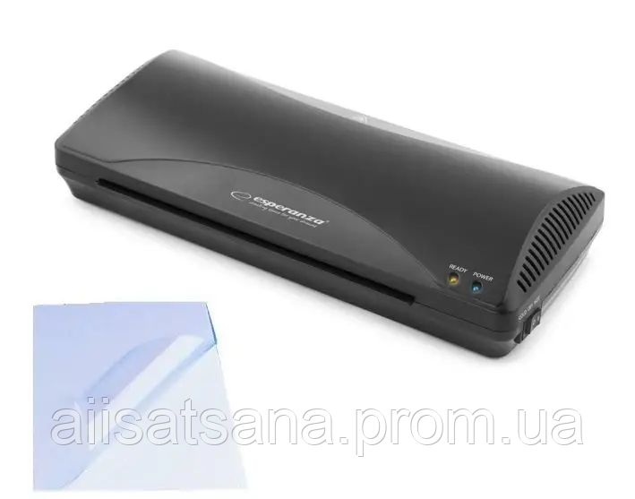 Ламинатор для бумаги A4, прибор для ламинирования документов и фото ESPERANZA LAMINATOR A4 INFINITY EFL001 - фото 6 - id-p2109067410