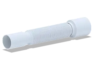 Гнучка труба ANI-plast K435, 40 x 50 — 375 (225-415 мм)