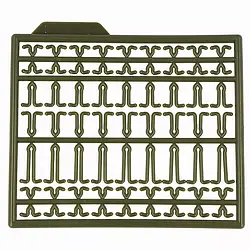 Стопор для бойлів GC Boilie Hair Extender Stops (126шт) Green (зелений)