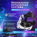 3D окуляри віртуальної реальності для телефона Shinecon -6" Android, iOS + бездротовий геймпад V8, фото 2