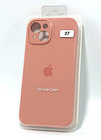 Чехол для телефона iPhone 13 Silicone Case original FULL Camera №27 peach (4you)