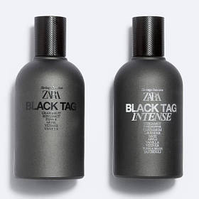 Парфумований набір для чоловіків Zara Black Tag 100 ml.+ Zara Black Tag Intense 100 ML (3,38 FL. OZ).