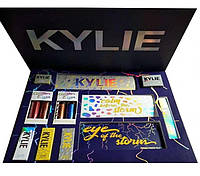 Набір косметики Kylie Jenner Big Box бежевий, великий подарунковий набір для макіяжу