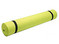 Йогамат (коврик для йоги) 171-61см толщина 4мм желтый EVA M 0380-1 ТМ КИТАЙ FG