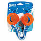 Іграшка м'яча з ременем для собак великих розмірів CHUCKIT! HYDROSQUEEZE DUO TUG 2 L, фото 4