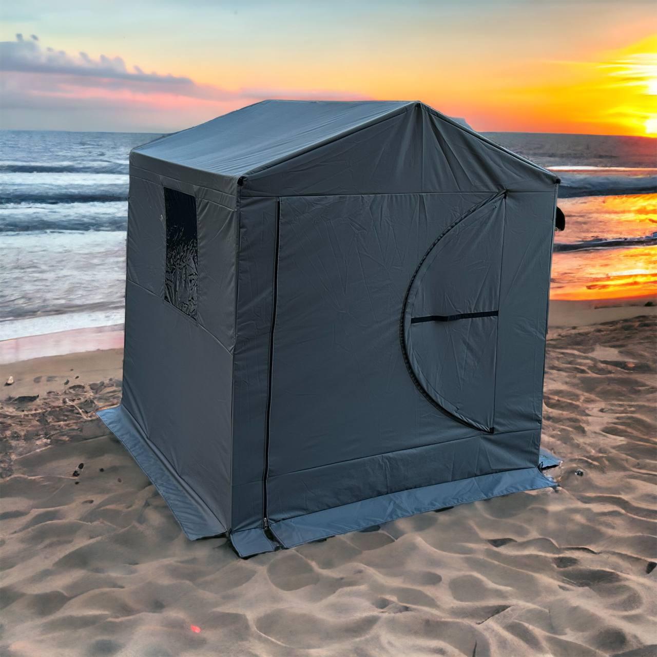 Мобільна лазня Троян PRO MAX 2х2 метри з вікном та дверима, фото 1