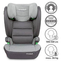 Детское автокресло в машину от 15 до 36 кг WESTON I-SIZE DARK GRAY DL