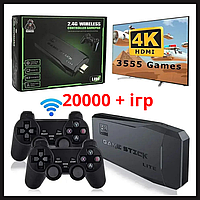 Портативная игровая приставка Game Stick Lite 64 Gb 20000 игр 4k Ultra HD 2 беспроводных джойстика