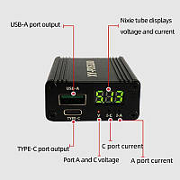 Модуль быстрой зарядки на 100W . XY-PDS100, DC12-28V PD USB QC3.0 / QC4.0