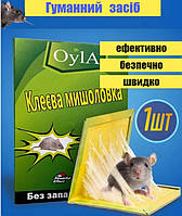 Клеевая ловушка мышеловка для грызунов Oy1A 24х17см книга липучка