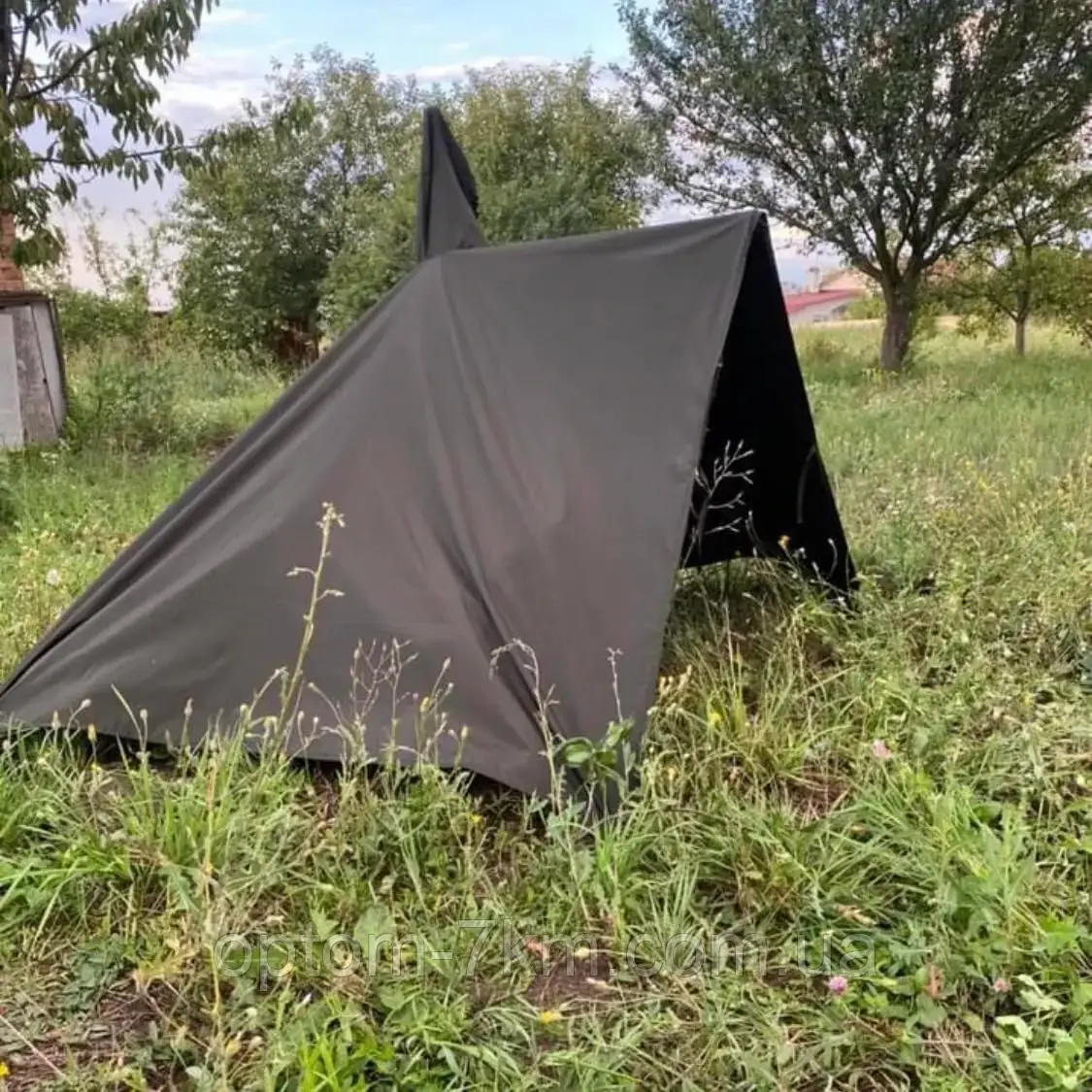 Дождевик-плащ палатка 3 в 1 тактический военный пончо от дождя Mx - фото 8 - id-p2109129343