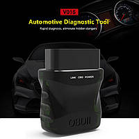 Cканер OBD ELM327 V015 Bluetooth 4.0, Автомобильный сканер obd2 для IOS, Android, Windows