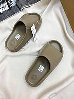 Мужские и женские кроссовки  Adidas Yeezy Slide Earth Brown