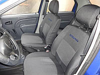 Чохли для сидінь Dacia Logan MCV 7міс 2004-2012 Чохли в салон Дачіа Логан 7 місць/Чохли Дача Логан МЦВ