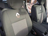 Чехлы для сидений Renault Megane 2 2003-2009 (с подлок. раздельная зад. спинка) Чехлы в салон Рено Меган /
