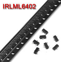 Транзистор IRLML6402, IRLML6402TRPBF, (20V 3.7A), MOSFET, P-ch, SOT23