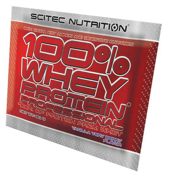 Scitec Nutrition 100% Whey Protein Professional 30g, фото 1