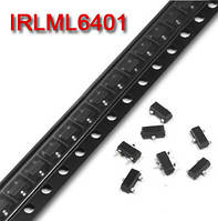 Транзистор IRLML6401, IRLML6401TRPBF, (12V 4.3A), MOSFET, P-ch, SOT23