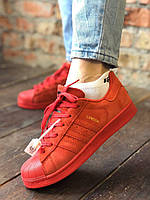 Чоловічі та жіночі кросівки Adidas Superstar Red