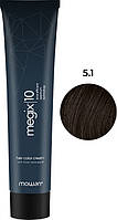 Краска для волос 5.1 светло-пепельно-коричневый Megix10 Mowan, 100 мл