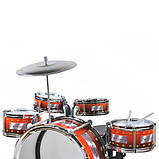 Дитячі барабани + тарілка та крісло XL Kruzzel 22464 Польща, фото 7