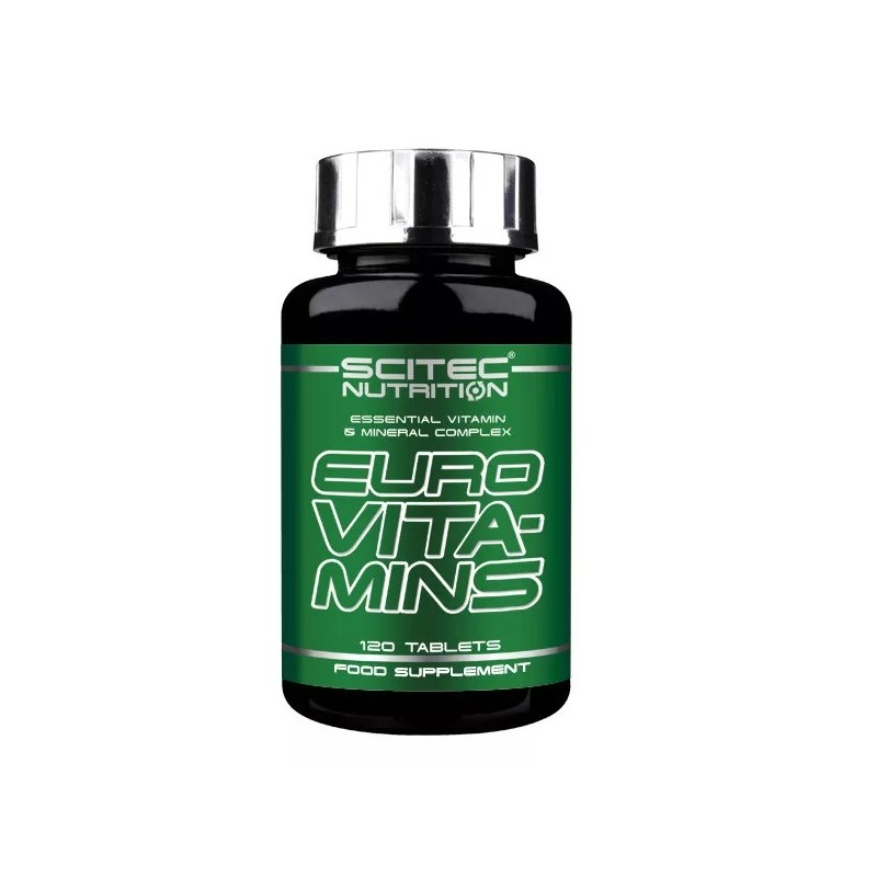 Euro Vita-Mins Scitec Nutrition 120 таблеток, фото 1