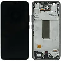 Дисплей Samsung M346 M34 5g 2023 модуль (екран, сенсор) з рамкою, сервісний оригінал