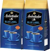 Набір кави Ambassador Beans Amb Blue Label P 1 кг х 2 шт