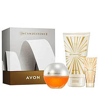 Подарунковий парфумерно-косметичний набір для жінок в коробці Avon Incandessence - Инканденссенсе