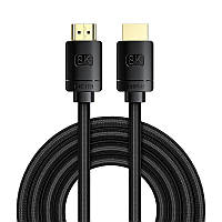 Кабель BASEUS High Definition Series HDMI 8k to HDMI 8k Adapter Cable |3m, 8K, HDMI2.1| (CAKGQ-L01)