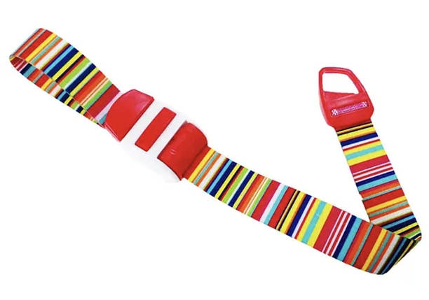 500191 Джгут СВС плаский еластичний  48*2,5 з пряжкою iз полiкорбонату червоний едельвейс, фото 1