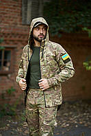 Армейский костюм ВСУ демисезонный тактический комплект, военная форма костюм Terra одежда для ВСУ S, Мультикам