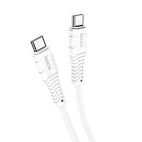 Кабель Hoco Type-C to Type-C Nano silicone charging data cable X67 |1.2m, 60W, 5A|