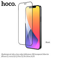 Защитное стекло Hoco Shatterproof edge HD tempered film для iPhone 12 Mini 5.4" (A19)