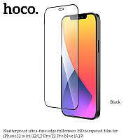 Защитное стекло Hoco Shatterproof edge HD tempered film для iPhone 12 Pro MAX 6.7" (A19)